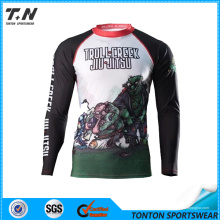 Miel de Hibisco Lady Lycra manga corta de Rash Guard